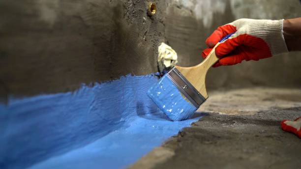 SJ Waterproofing Pros commercial waterproofing team near Belford, NJ